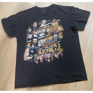 WWE Summer Slam 2016 Black Shirt Men's Size XL